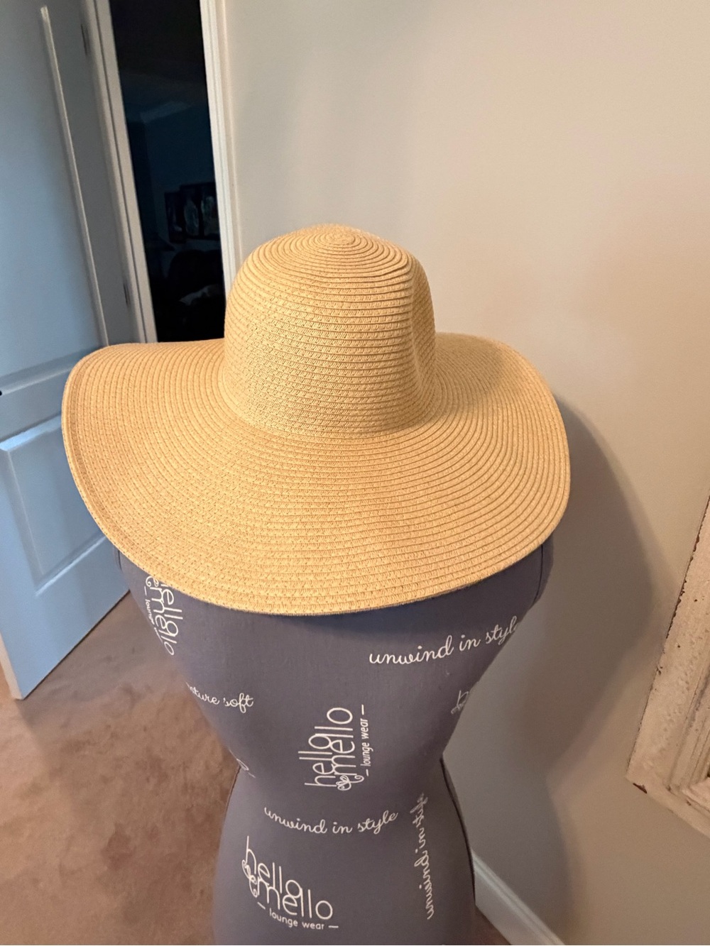 J. Crew Wide-Brim Straw Sun Hat - Natural